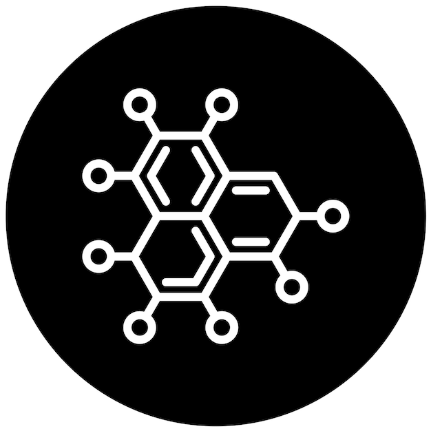 Vectorontwerp Polymer Icon Style