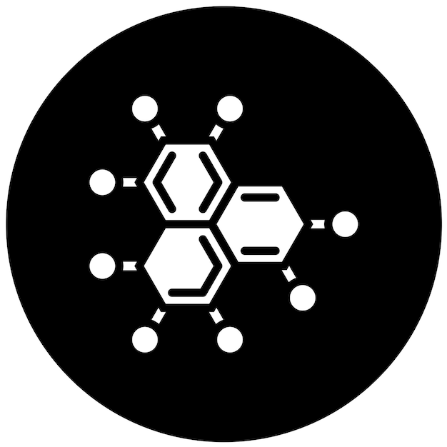Vectorontwerp Polymer Icon Style
