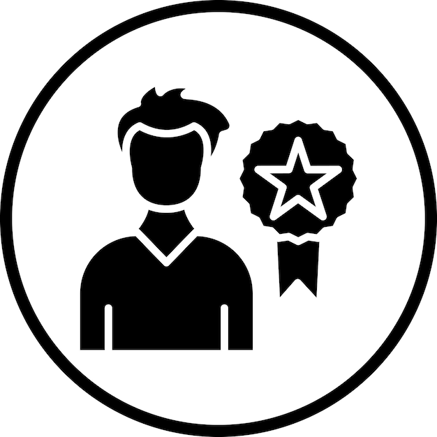 Vectorontwerp Positieve merkervaring Icon Style