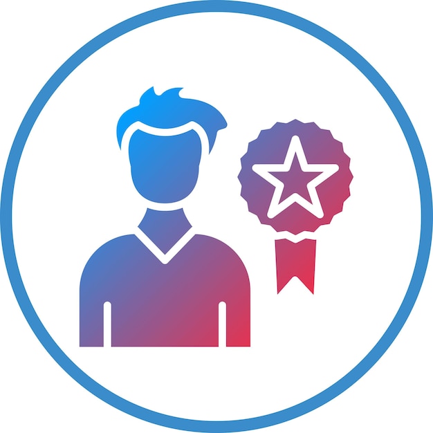 Vectorontwerp Positieve merkervaring Icon Style