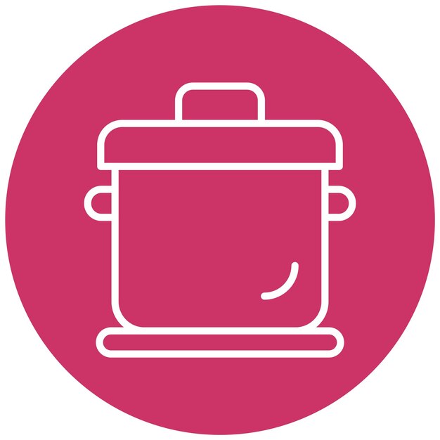 Vectorontwerp Pot Icon Style