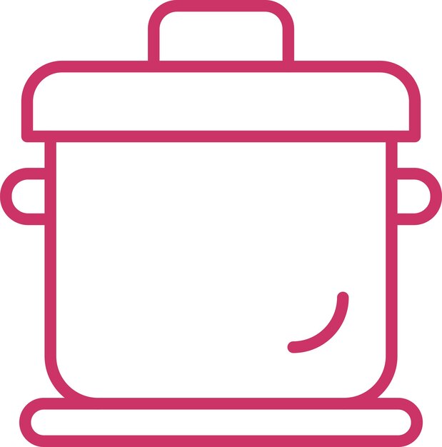 Vectorontwerp Pot Icon Style