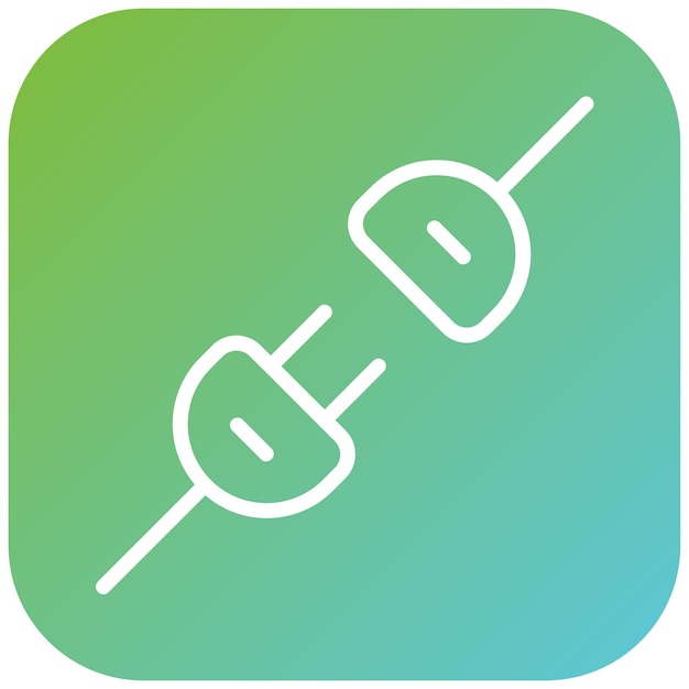 Vectorontwerp Power Connector Icon Style