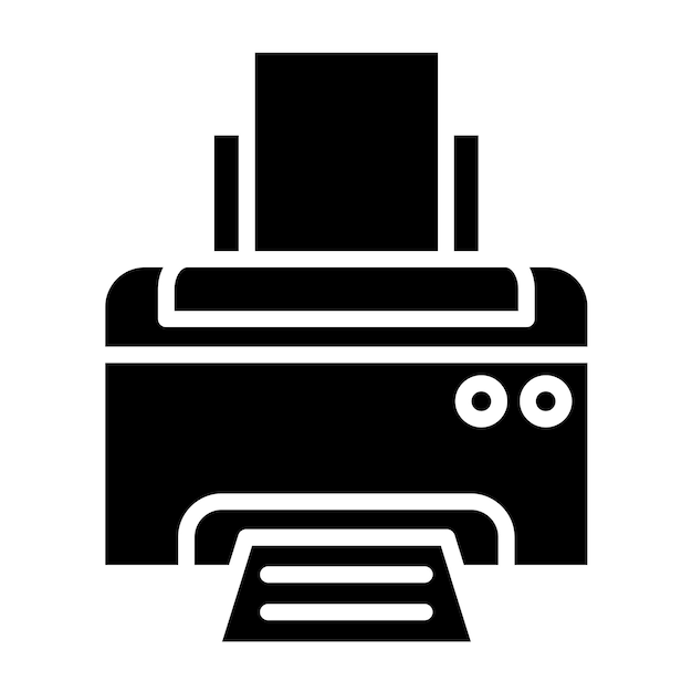 Vectorontwerp Printer Icon Style