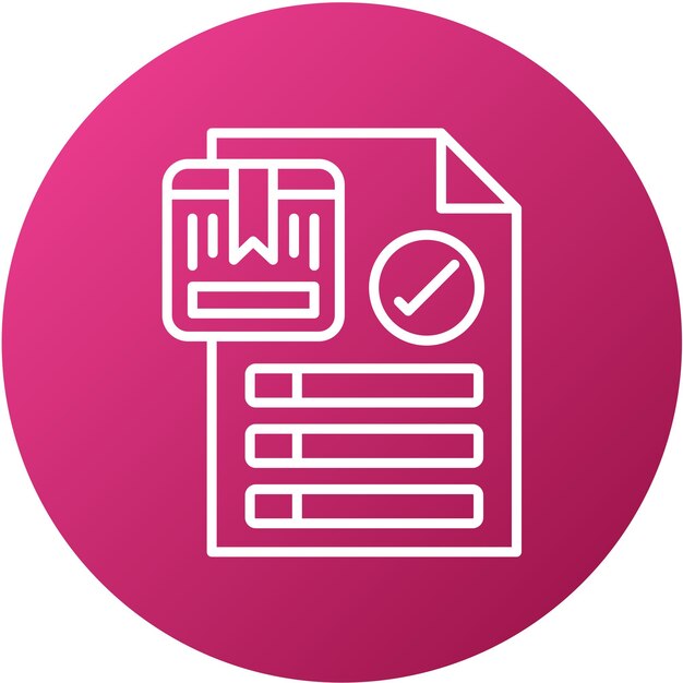 Vectorontwerp Product Backlog Icon Style