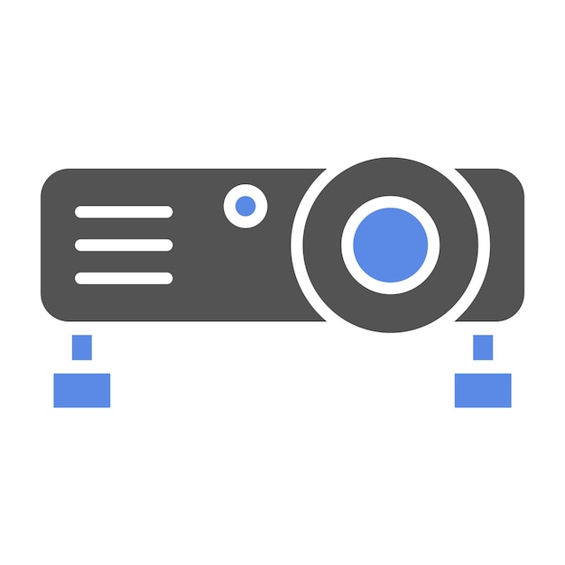 Vectorontwerp Projector Icon Style
