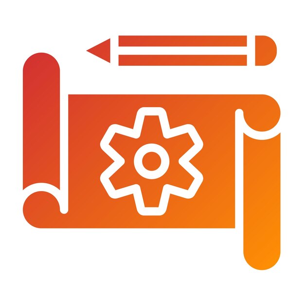 Vectorontwerp Prototype Icon Style