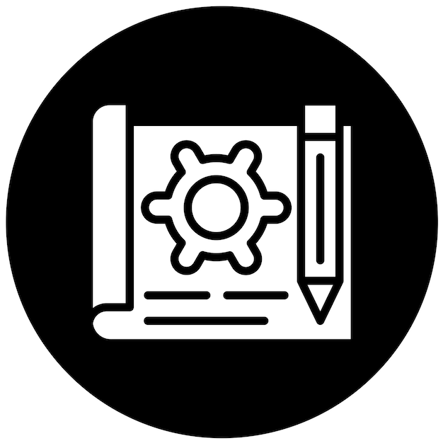 Vectorontwerp Prototype Icon Style