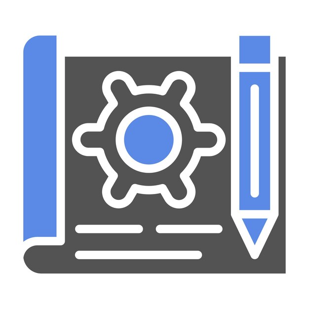 Vectorontwerp Prototype Icon Style