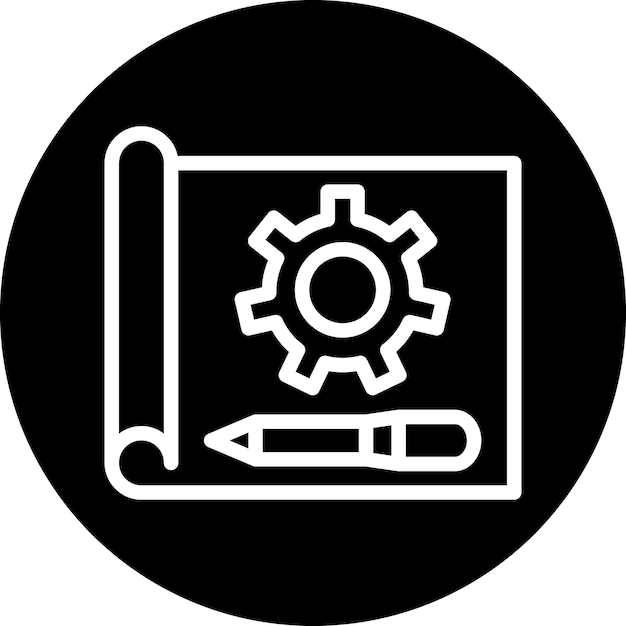 Vectorontwerp Prototyping Icon Style