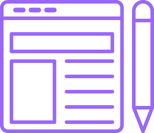 Vectorontwerp Prototyping Icon Style