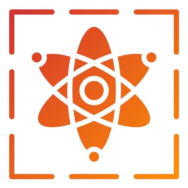 Vectorontwerp Quantum Leap Icon Stijl