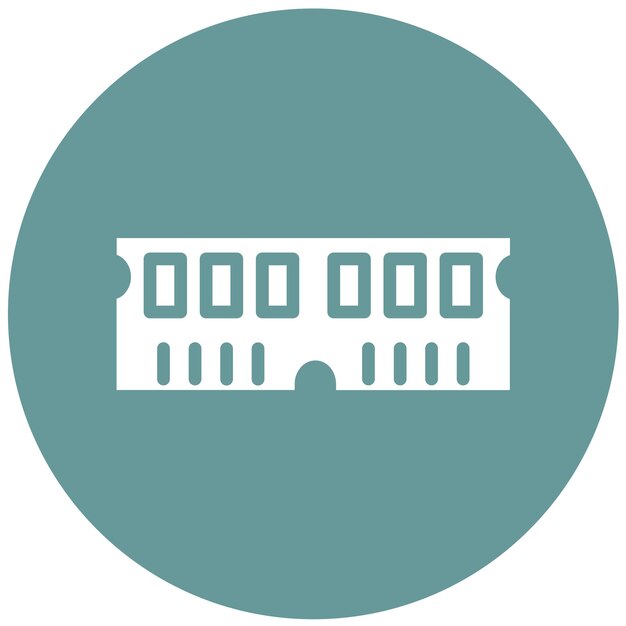 Vectorontwerp RAM Icon Style
