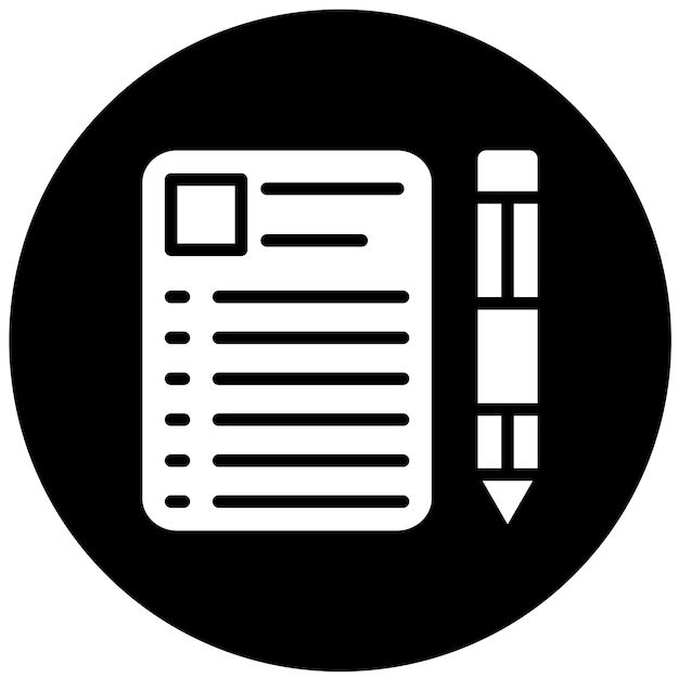 Vectorontwerp Release Notes Icon Style
