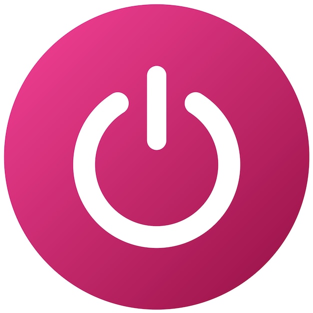 Vectorontwerp Reset Knop Icon Stijl