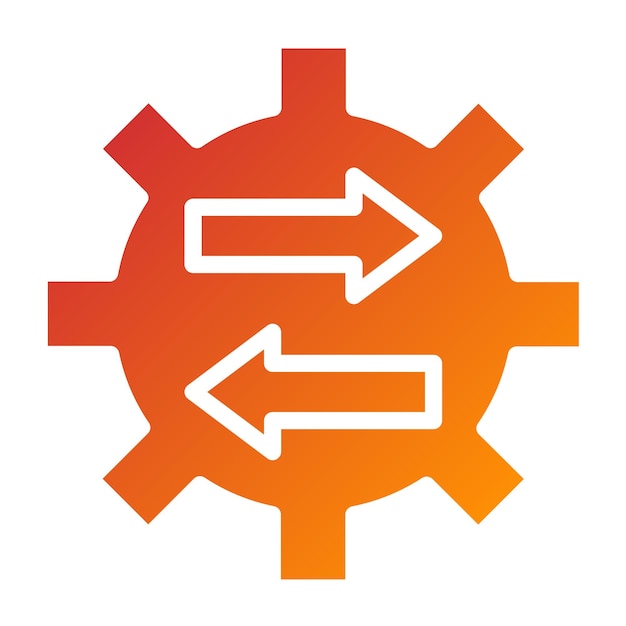 Vectorontwerp Resolutie Hulp Icon Stijl