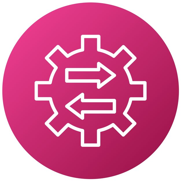 Vectorontwerp Resolutie Hulp Icon Stijl