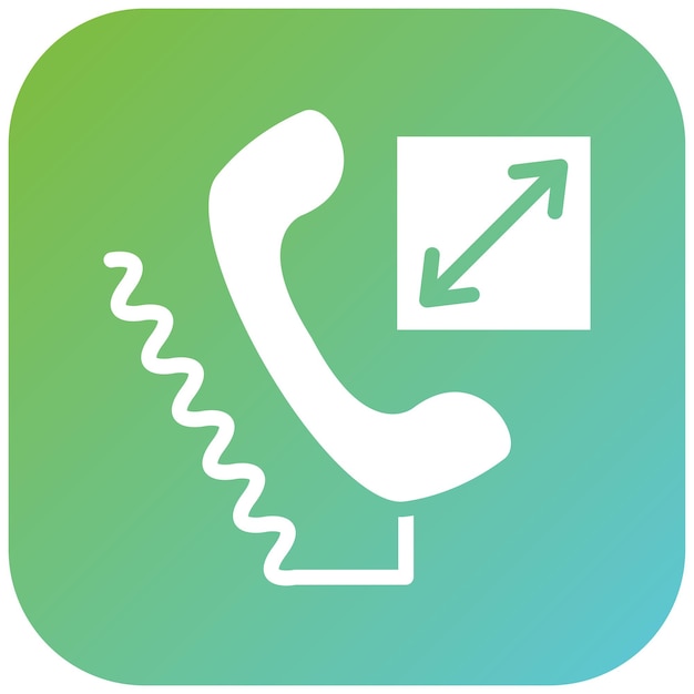 Vectorontwerp Resolutie Icon Stijl