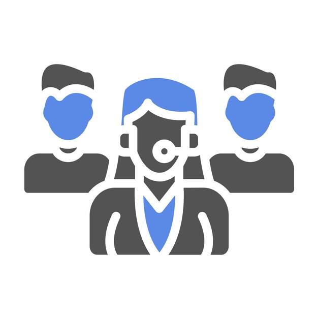 Vectorontwerp Resolutie Team Icon Style