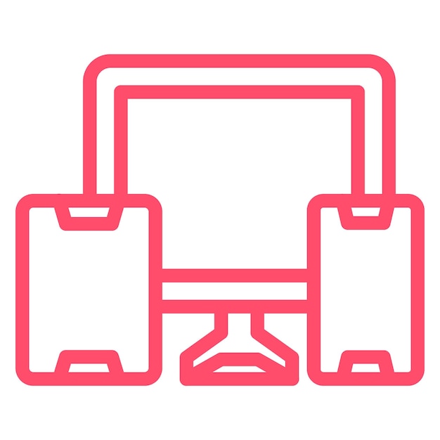 Vectorontwerp Responsief ontwerp Icon stijl