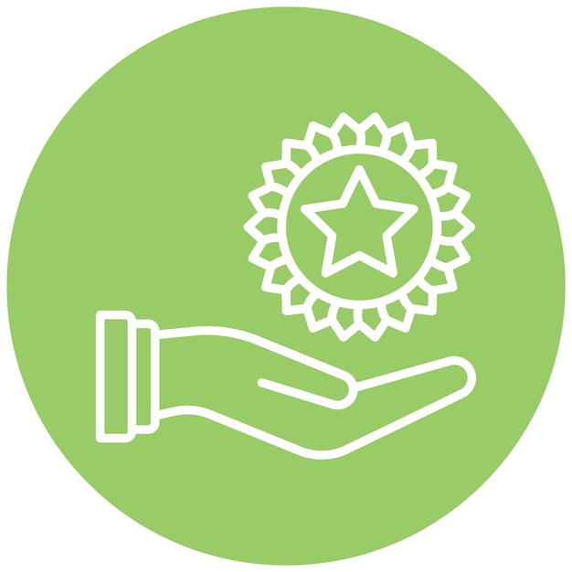 Vectorontwerp Reward Icon Style