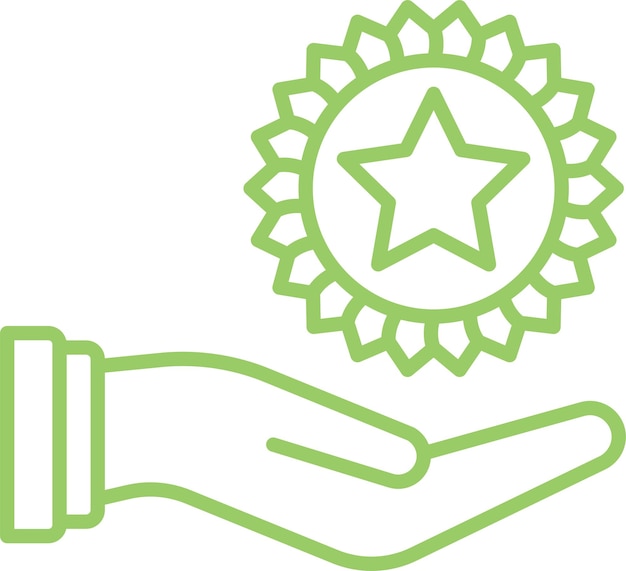 Vectorontwerp Reward Icon Style