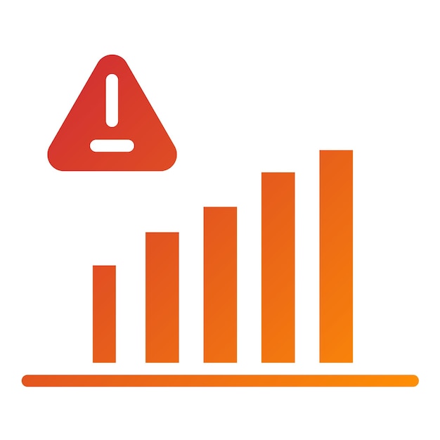 Vector vectorontwerp risk sentinel icon style