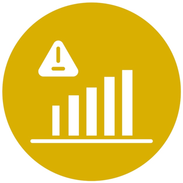 Vectorontwerp Risk Sentinel Icon Style