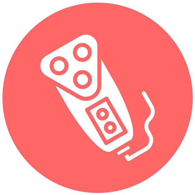 Vectorontwerp Rotary scheerapparaat Icon Style