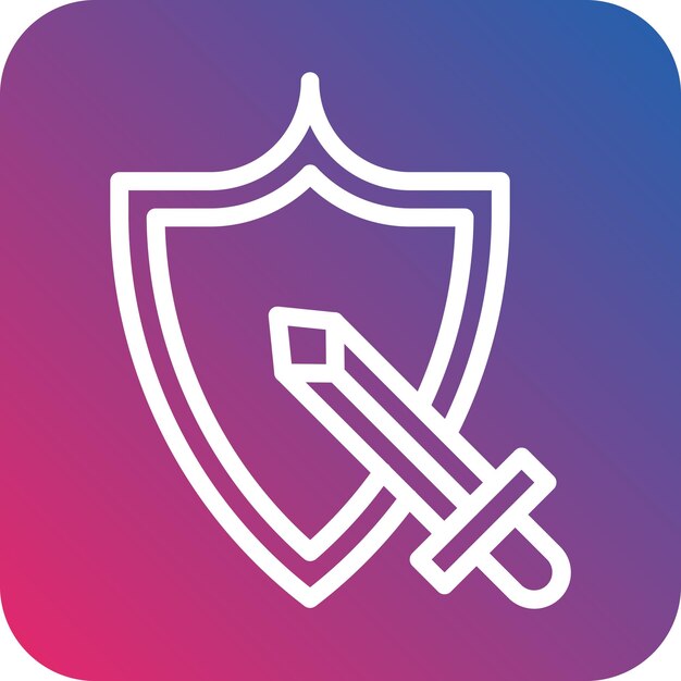 Vectorontwerp RPG Icon Style