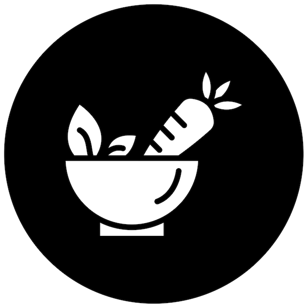 Vectorontwerp Salad Icon Style
