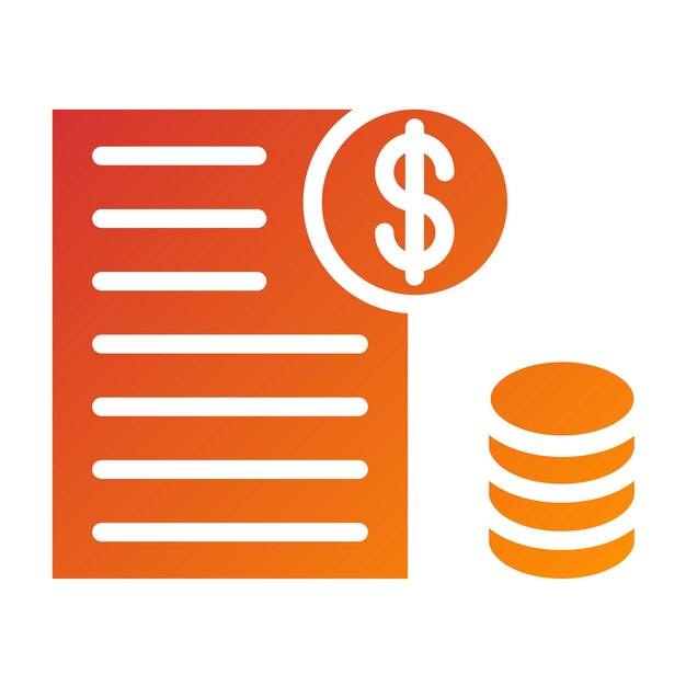 Vectorontwerp Salary Icon Style