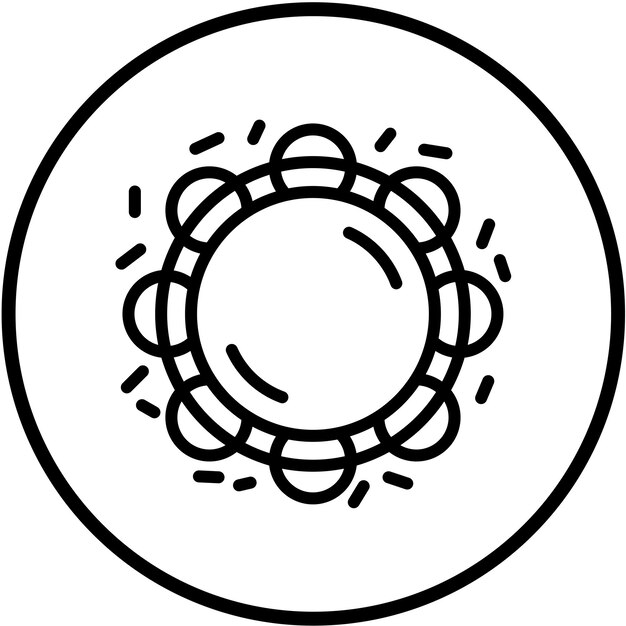 Vectorontwerp Samba Icon Style