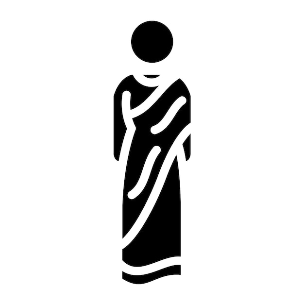 Vectorontwerp Sari Icon Style
