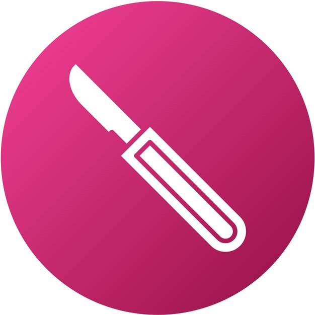 Vectorontwerp Scalpel Icon Stijl