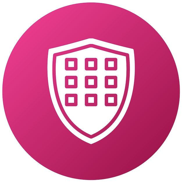 Vectorontwerp Schild Matrix Icon Style