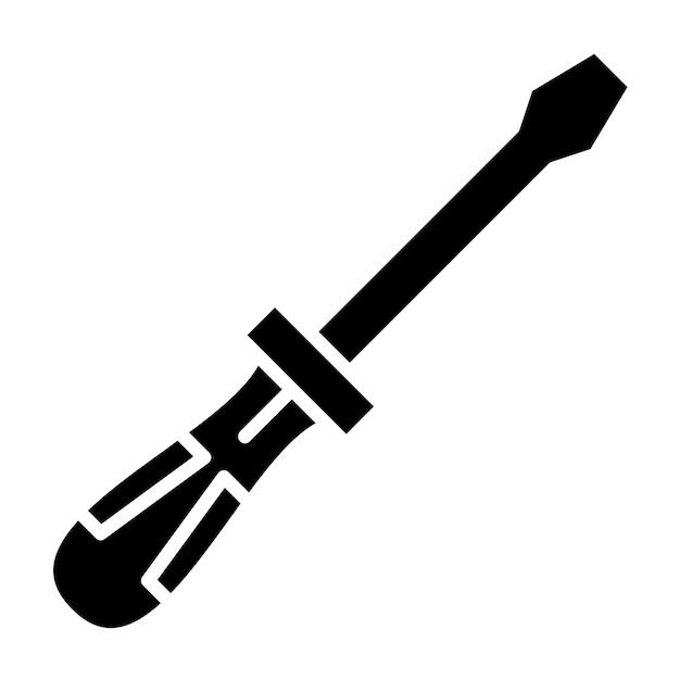 Vectorontwerp Schroevendraaier Icon Style