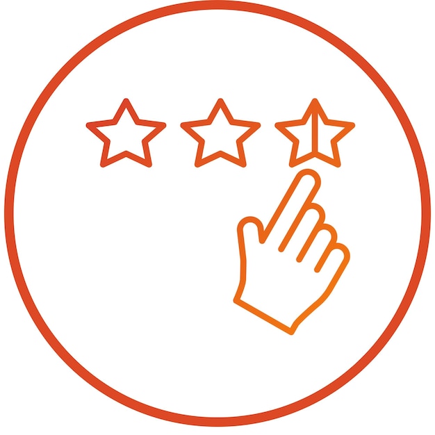 Vectorontwerp Score Rating Icon Style