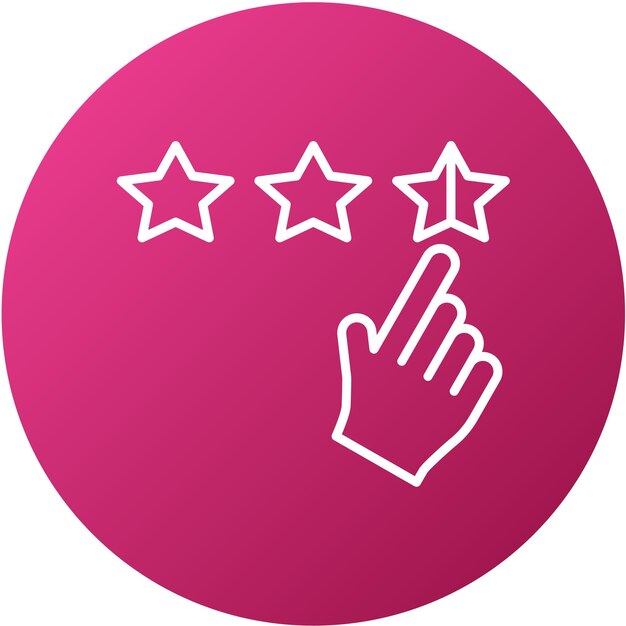 Vectorontwerp Score Rating Icon Style