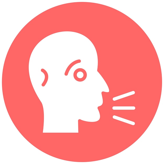 Vectorontwerp Scream Icon Style