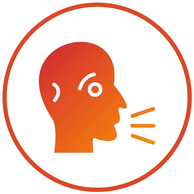 Vectorontwerp Scream Icon Style