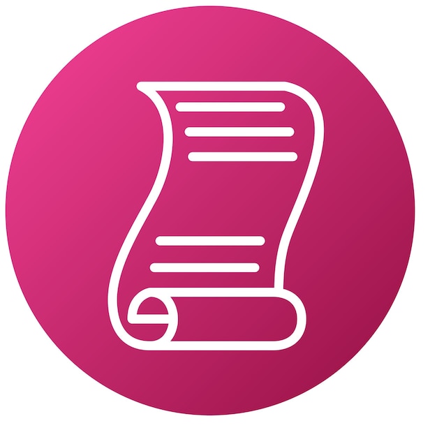 Vectorontwerp Scrolling Icon Style
