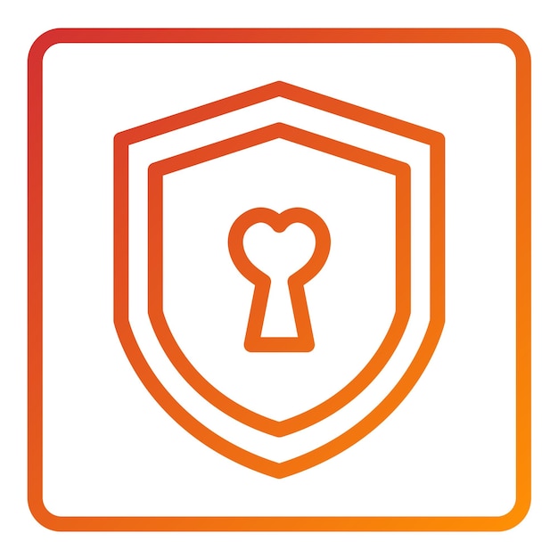 Vectorontwerp Secure Covenant Icon Style