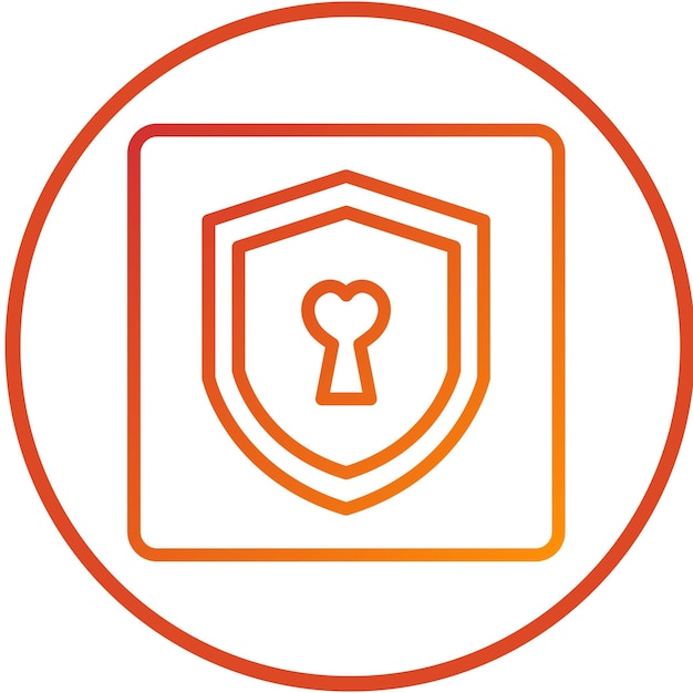 Vectorontwerp Secure Covenant Icon Style