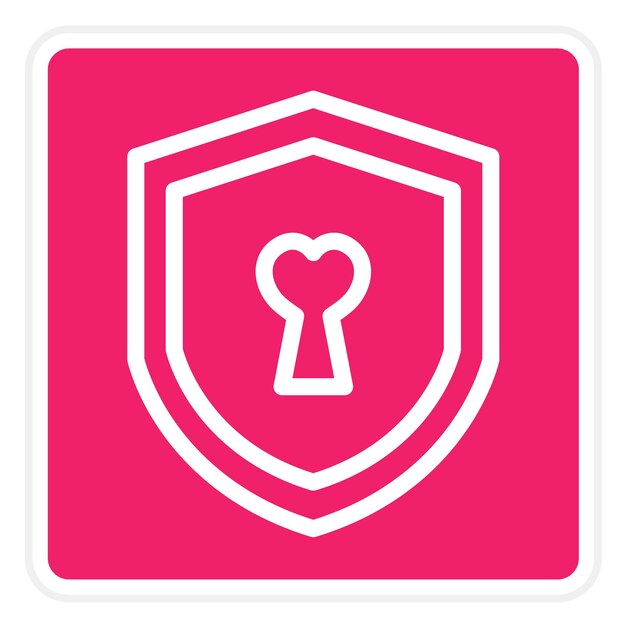 Vectorontwerp Secure Covenant Icon Style
