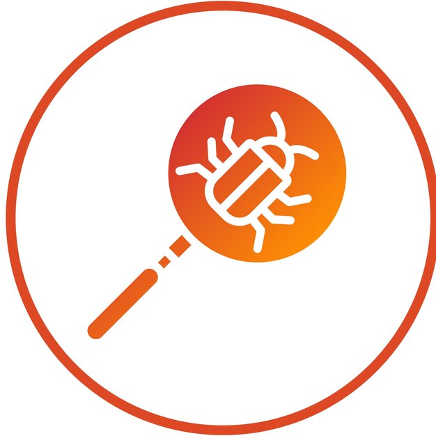 Vectorontwerp Secure Trace Icon Style