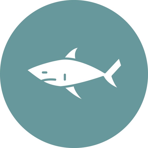 Vectorontwerp Shark Icon Style