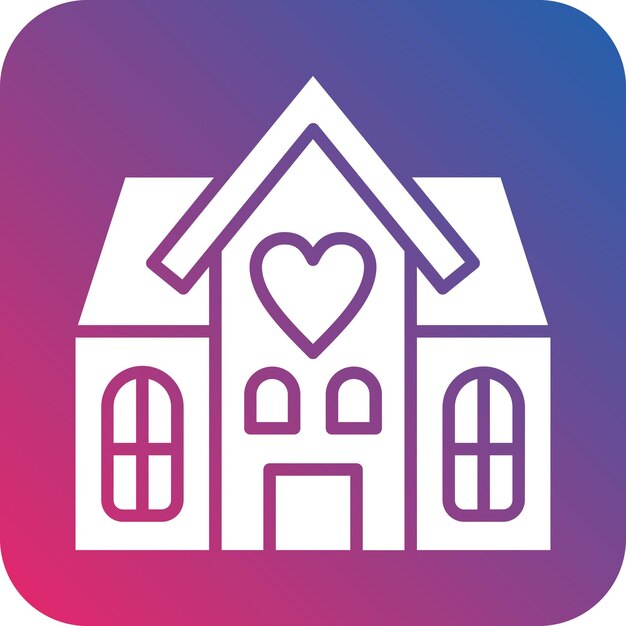 Vectorontwerp Sheltering Icon Style
