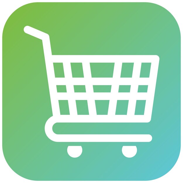 Vectorontwerp Shopping Items Icon Style