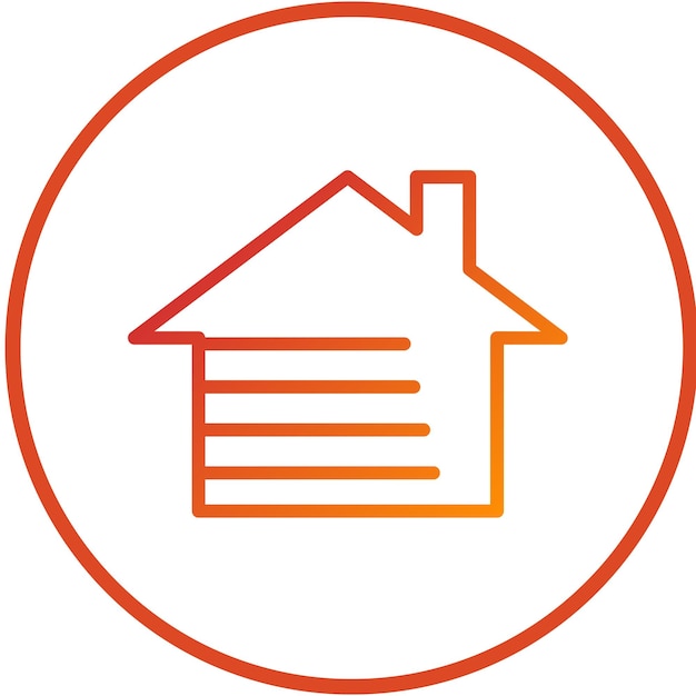 Vectorontwerp Siding Icon Style